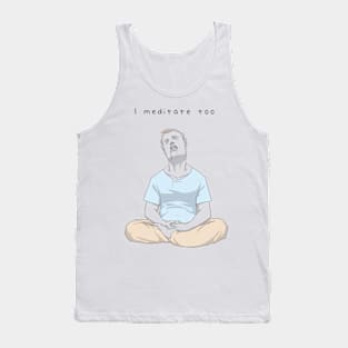 Men Meditate Too | Gandhara Tank Top